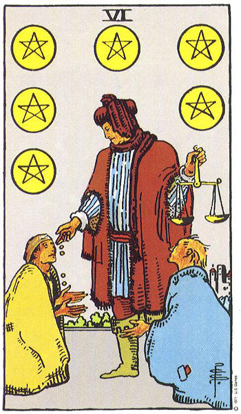 Six of Pentacles